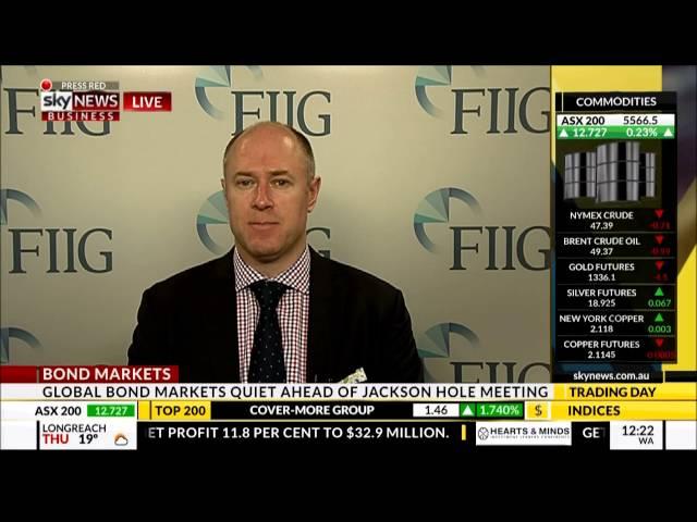 FIIG Securities' Jonathan Sheridan on Sky 24/08/16