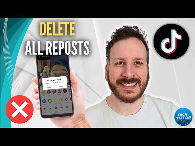 How To Delete All Reposts At Once On Tiktok