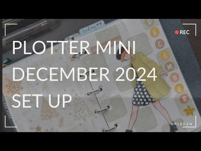 Set Up With Me: December 2024 in Plotter