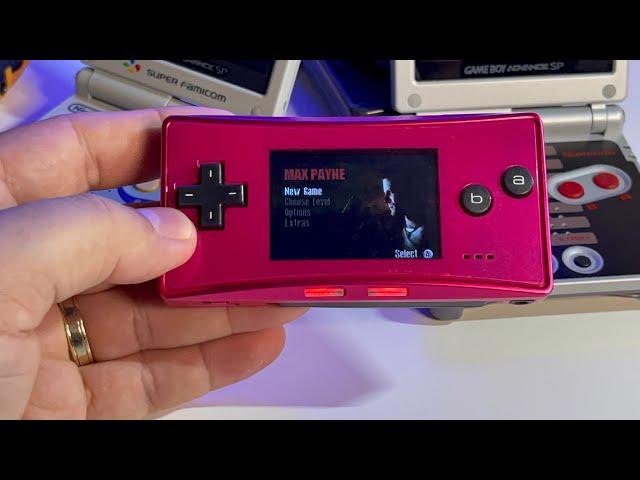 Max Payne | Nintendo Gameboy Micro handheld gameplay