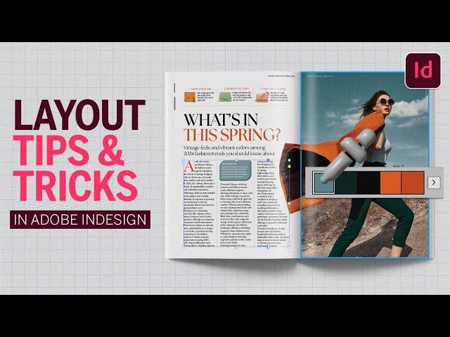 Five magazine layout tips and tricks in Adobe InDesign