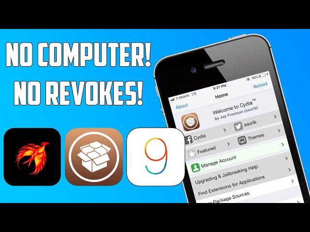 How To Jailbreak iOS 9.3.6 / 9.3.5 No Computer & No Revokes! (2022) iPhone 4s, iPad 2/Mini, iPod 5!