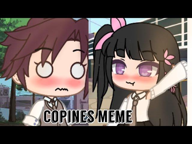 Copines Meme (TanKana) || Highschool Au || Demon Slayer