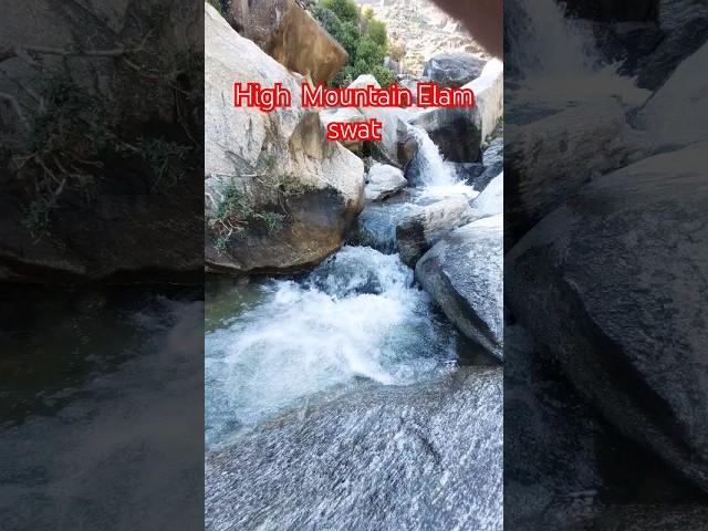 High Mountain ️ Elam  at Swat Valley #attitude #nature #scenery #account #music #arabic #fans