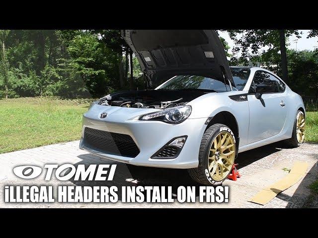 Scion FRS Exhaust Headers Install !! ( Tomei UEL Headers )