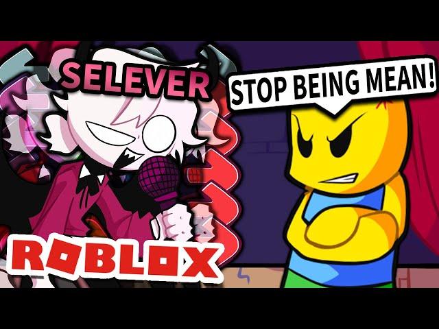 I Pretended To Be SELEVER In Roblox Friday Night Funkin