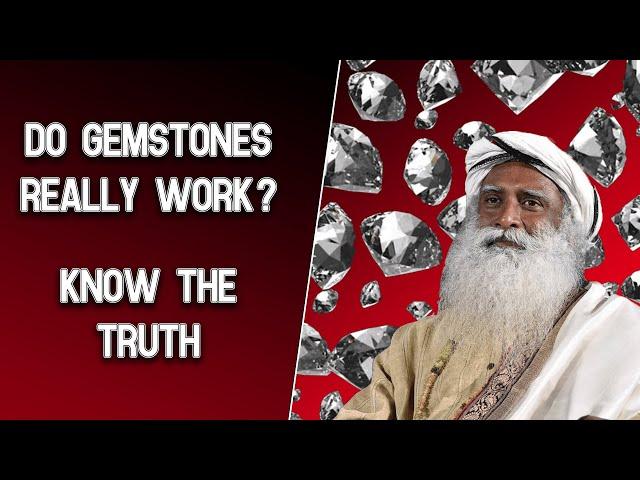 Do Gemstones Really Work? Why People Wear Gemstones? Sadhguru's Awesome Humor While Explaining