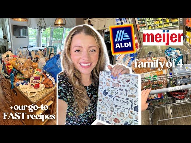 Grocery Shop + Haul // Meal Planning + Our Aldi Faves!