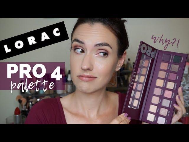 LORAC PRO 4 Palette | Swatches, Tutorial + Some Comparisons