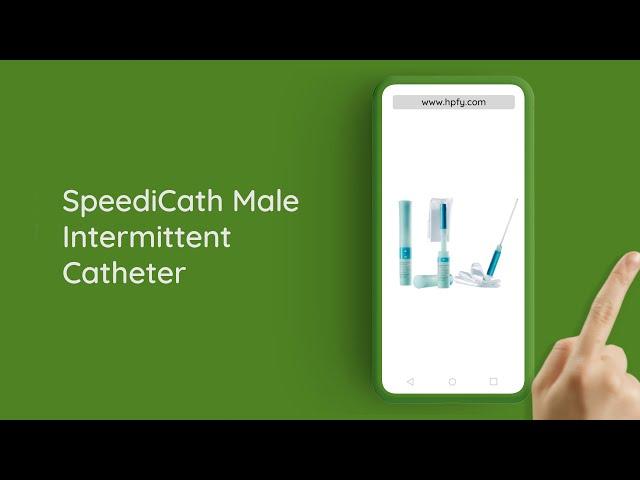 Coloplast SpeediCath Male Intermittent Catheter