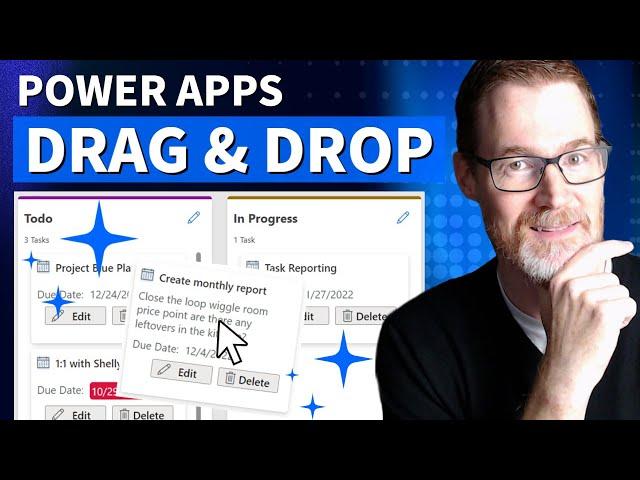 Drag and Drop in #PowerApps #CanvasApps #ModelDrivenApps