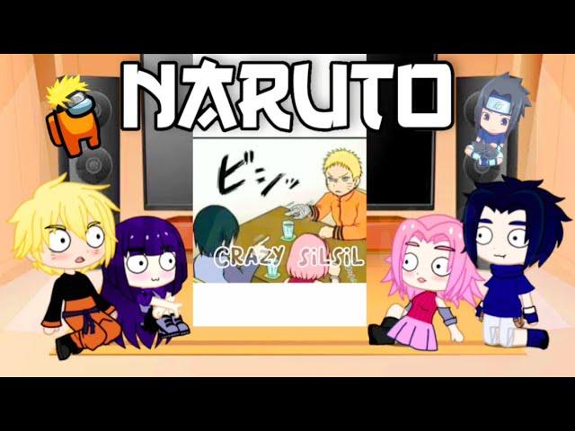 Naruto And Friends React To Their First Kiss (Gacha Club, +Hinata, Sasuke & Sakura)