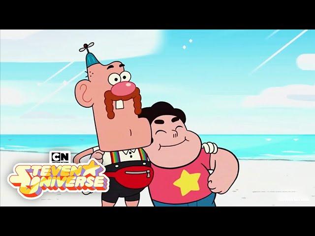 Uncle Grandpa Spends Time With Steven | Steven Universe | Cartoon Network