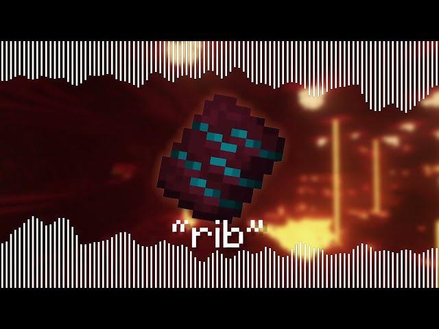 "rib" - Fan Made Minecraft Music Disc