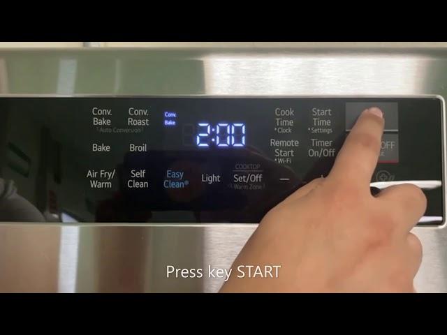 LG Range Cook Time Setting Guide(LREL6323, LRGL5823)