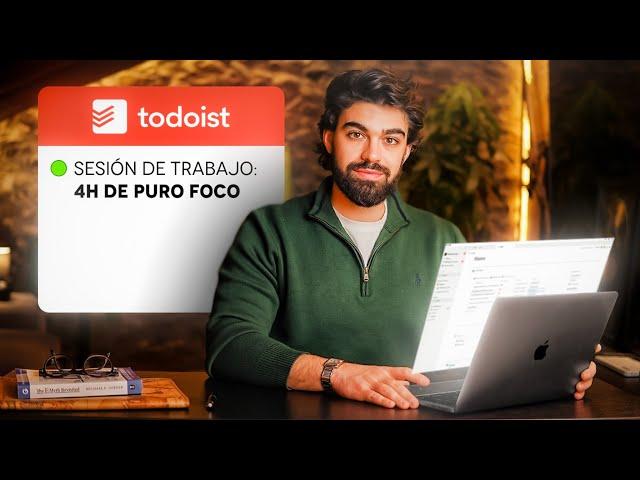 Estudia Conmigo I 4h de Foco y Productividad I Pomodoro, Pausas dinámicas y Música de fondo