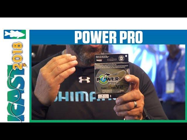 Best of Show 2018 ICAST Fishing Line - Power Pro Super8Slick V2 Braided Line with JP Derose