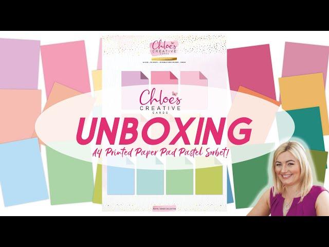 NEW! Chloes Creative Cards A4 Printed Paper Pads