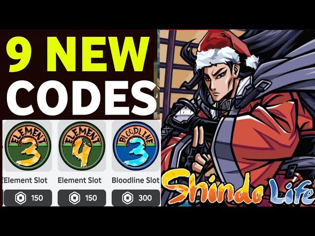 UPDATESHINDO LIFE CODES FOR SPINS 2025 - ROBLOX SHINDO LIFE CODES