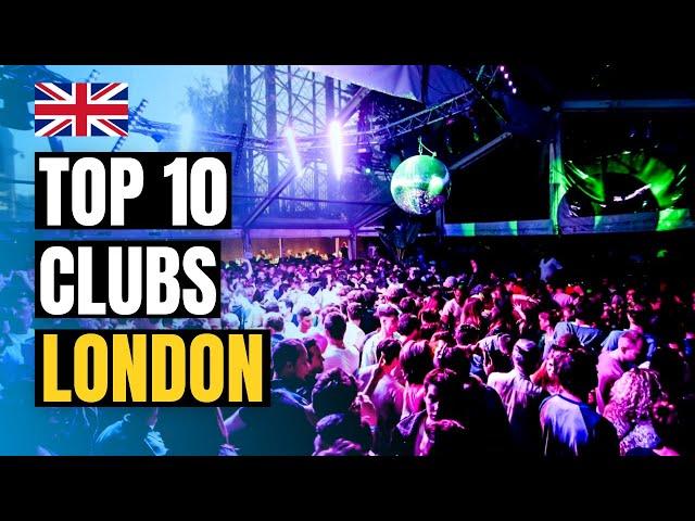 Top 10 Best Nightclubs In London 2025