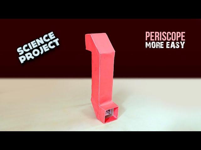 More easy to Make Periscope | Science Project | DIY Simple Periscope