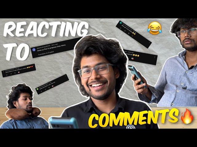 Reacting on Funny Comments | Part -1 | Revealing my Girl Friend️|