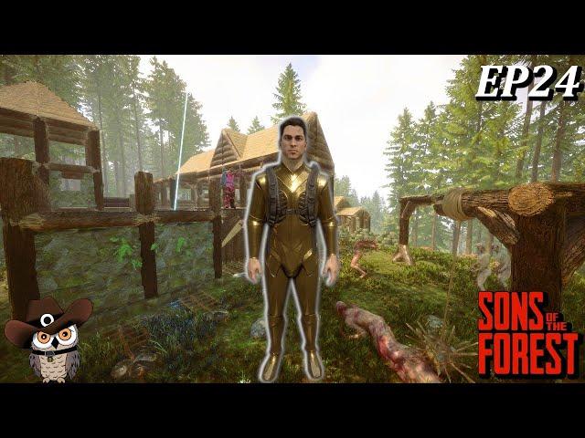 Upgrading The Ancient Armor! | Sons Of The Forest | Ep24