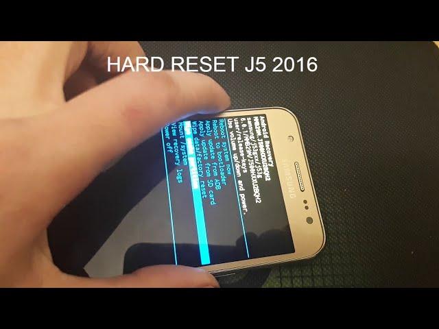 Samsung j5 сброс до заводских настроек (Настройка телефона)