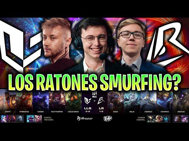 LOS RATONES SMURFING IN THE NLC? - LLS vs LOS RATONES NLC 2025 AROZZI Winter Split W1D1