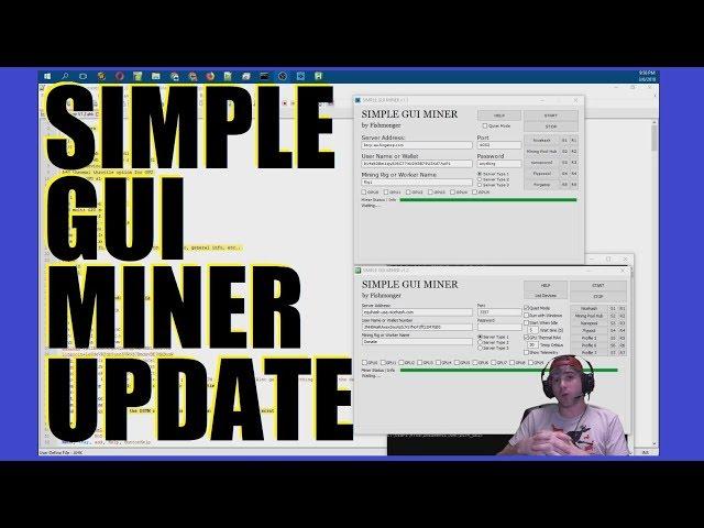 GUI for DSTM Equihash Miner - Command Line Begone! Video #2 Nicehash, Mining Pool Hub,  etc..