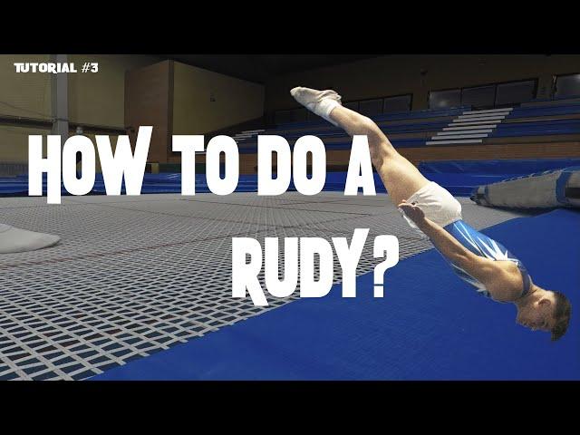 TUTORIAL #3 HOW TO DO A RUDY?//¿COMO HACER UN RUDY?