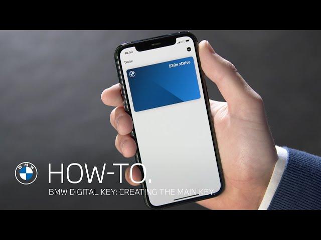 How to create the BMW Digital main  Key -  BMW How-To