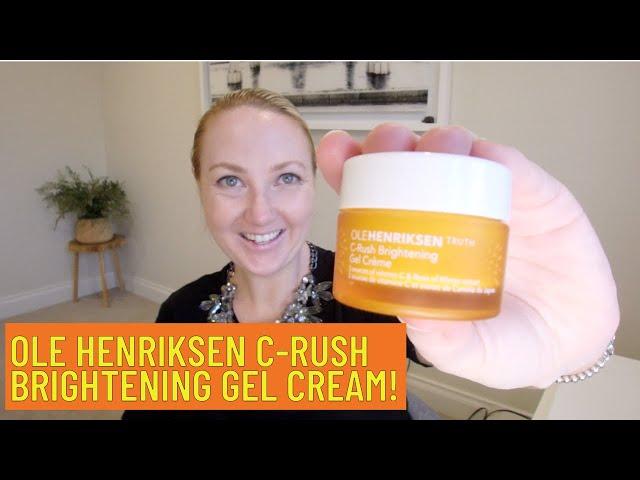 OLE HENRIKSEN C RUSH BRIGHTENING GEL CREAM HONEST REVIEW!! HMM....