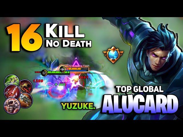 100% IMMORTAL! Beast Mode Yuzuke Top Global Alucard [ Alucard Best Build 2021 ] Mobile Legends