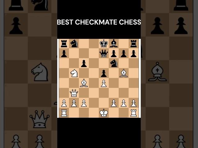 BEST CHECKMATE CHESS! #shorts #chess