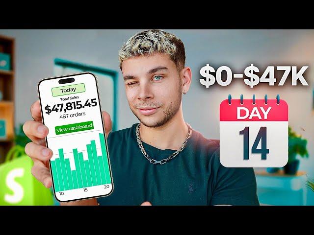 14-day Dropshipping Challenge (INSANE RESULTS)