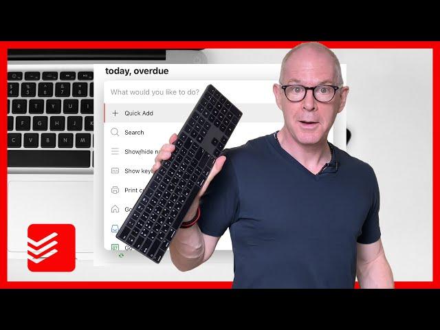The New Todoist Command Menu (Keyboard Shortcuts)