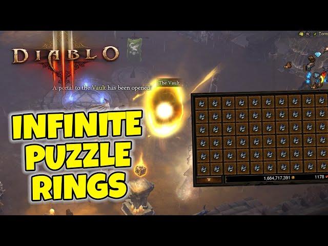 Infinite Puzzle Ring Trick - Diablo 3