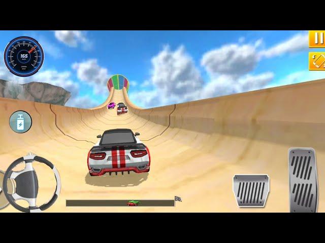 Impossible  Mega Ramp Car Racing 3d | Car Stunt On City Sky/#gaming /#androidgames