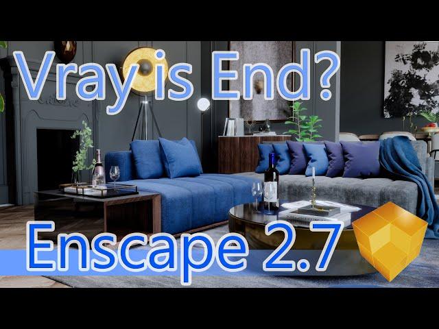 Vray’s end?[Edition 2]Enscape 2.7 RTX Fly through Animation,Render in Real time!