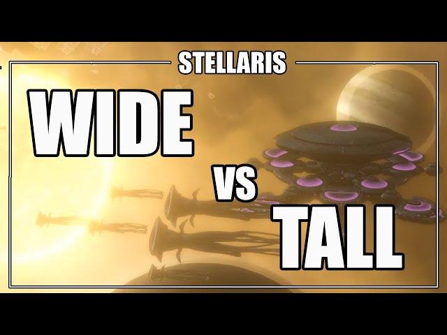 Stellaris - Wide vs Tall (Post Federations)