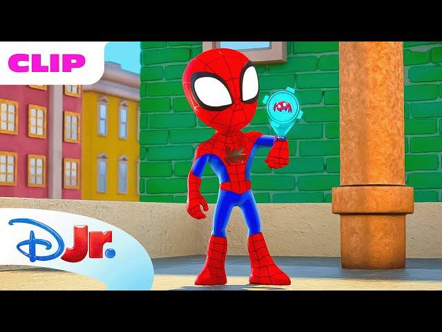 Marvel's Spidey and his Amazing Friends | Trapster vs Spidey ️ | @disneyjr