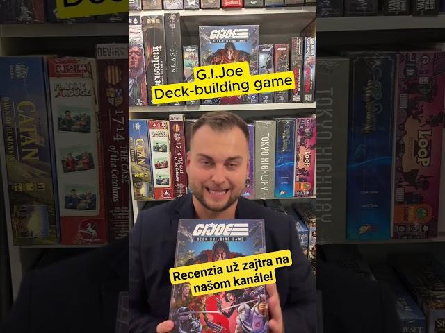 Martin vám v ďalšej recenzií predstaví deckbuilding G.I.Joe!