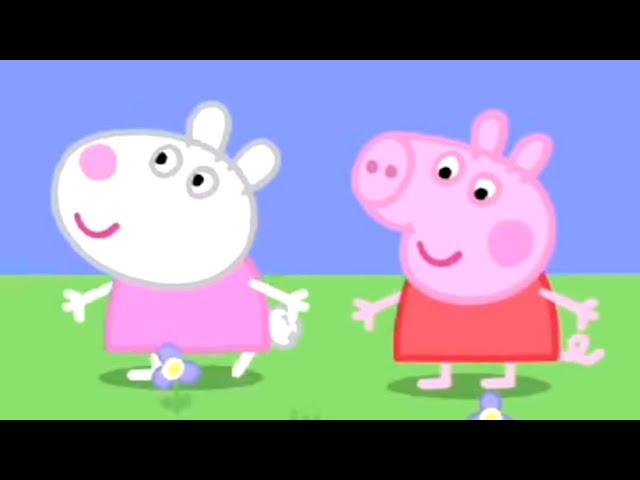 Peppa Pig and Suzie Sheep as Babies! Remembering Olden Days