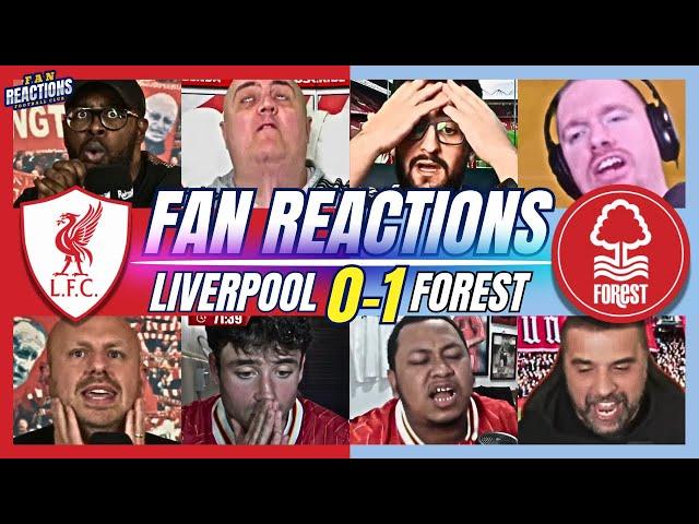 LIVERPOOL FANS ANGRYREACTION TO LIVERPOOL 0-1 FOREST | 24/25 PREMIER LEAGUE