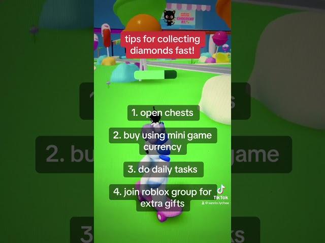 how to get diamonds fast! [my hello kitty cafe]