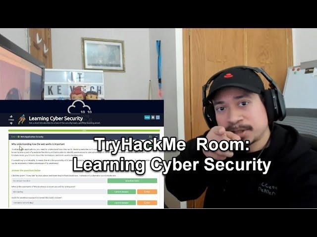 @RealTryHackMe Room: Learning Cyber Security