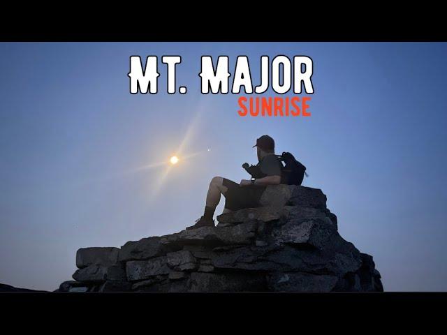 Mount Major for sunrise