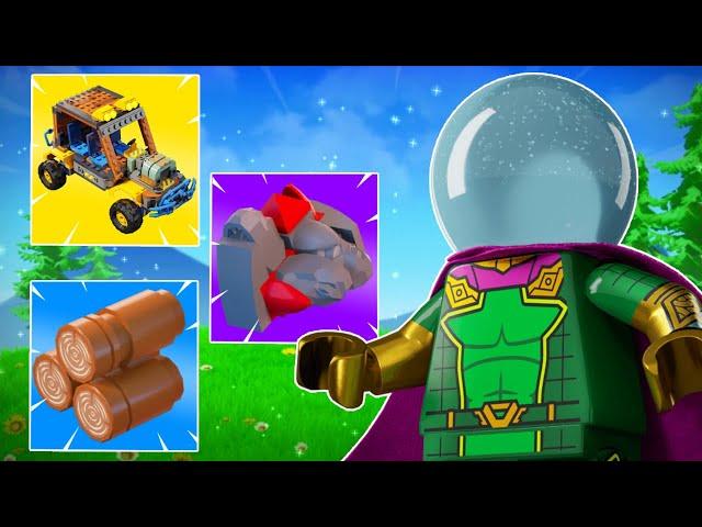 Top 5 Activated Balloon Tricks in LEGO Fortnite! (Unlimited Loot Farm)