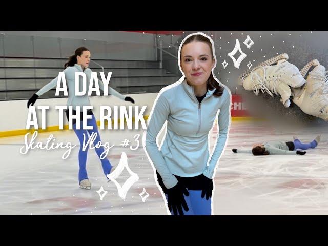 A Day At The Rink! Figure Skating Vlog #3